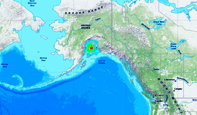 Full Circle & Alaska Earthquake