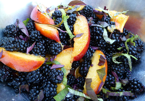 Nectarine Blackberry