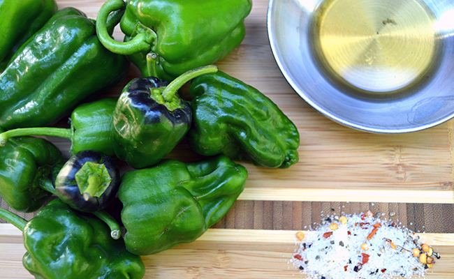 How to Blister Padron Peppers