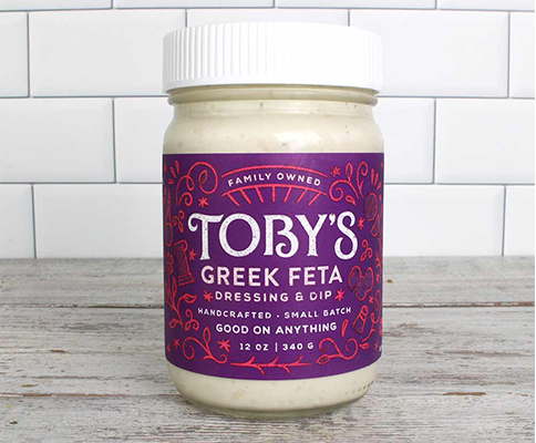 Toby's Greek Feta dressing